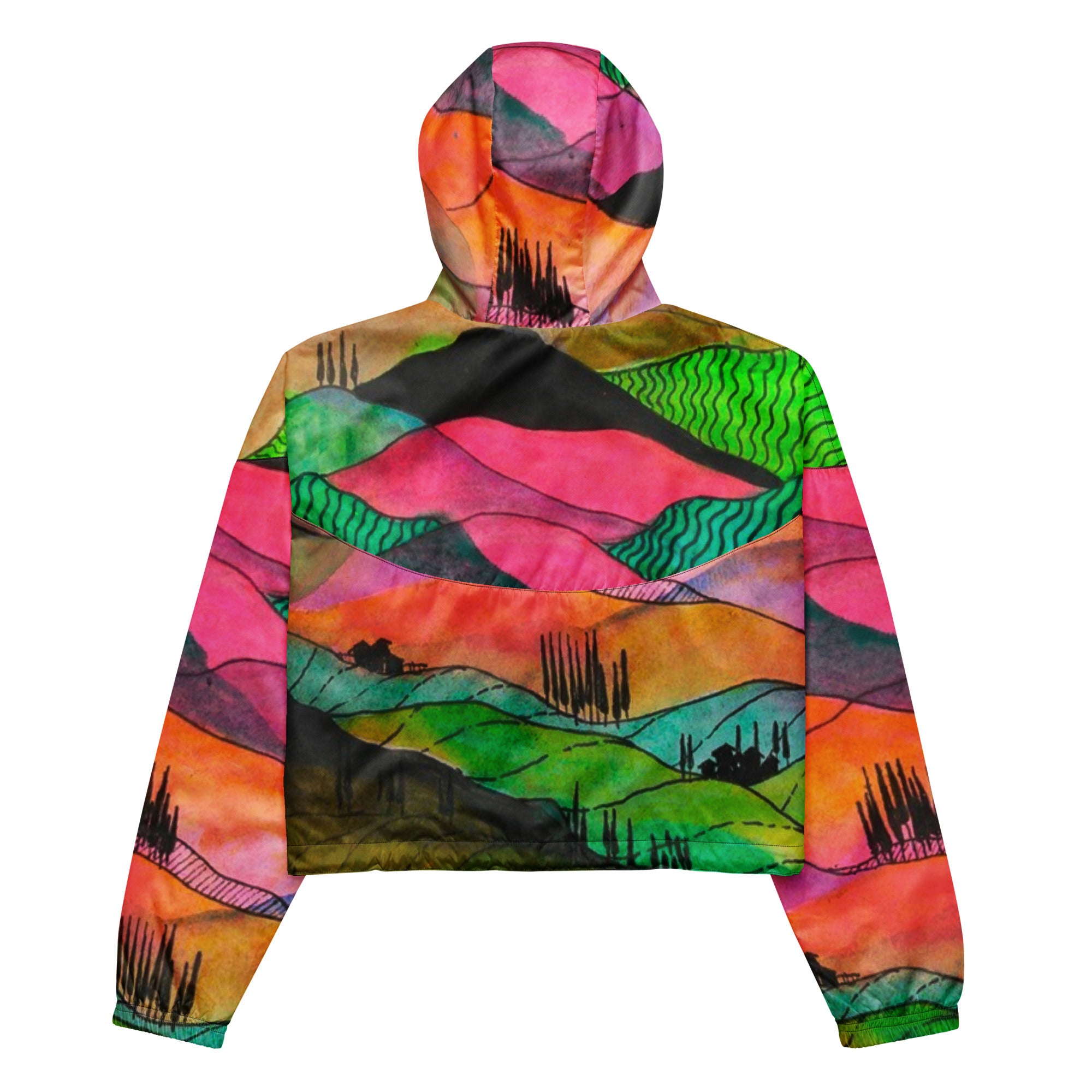 Dreams cropped windbreaker