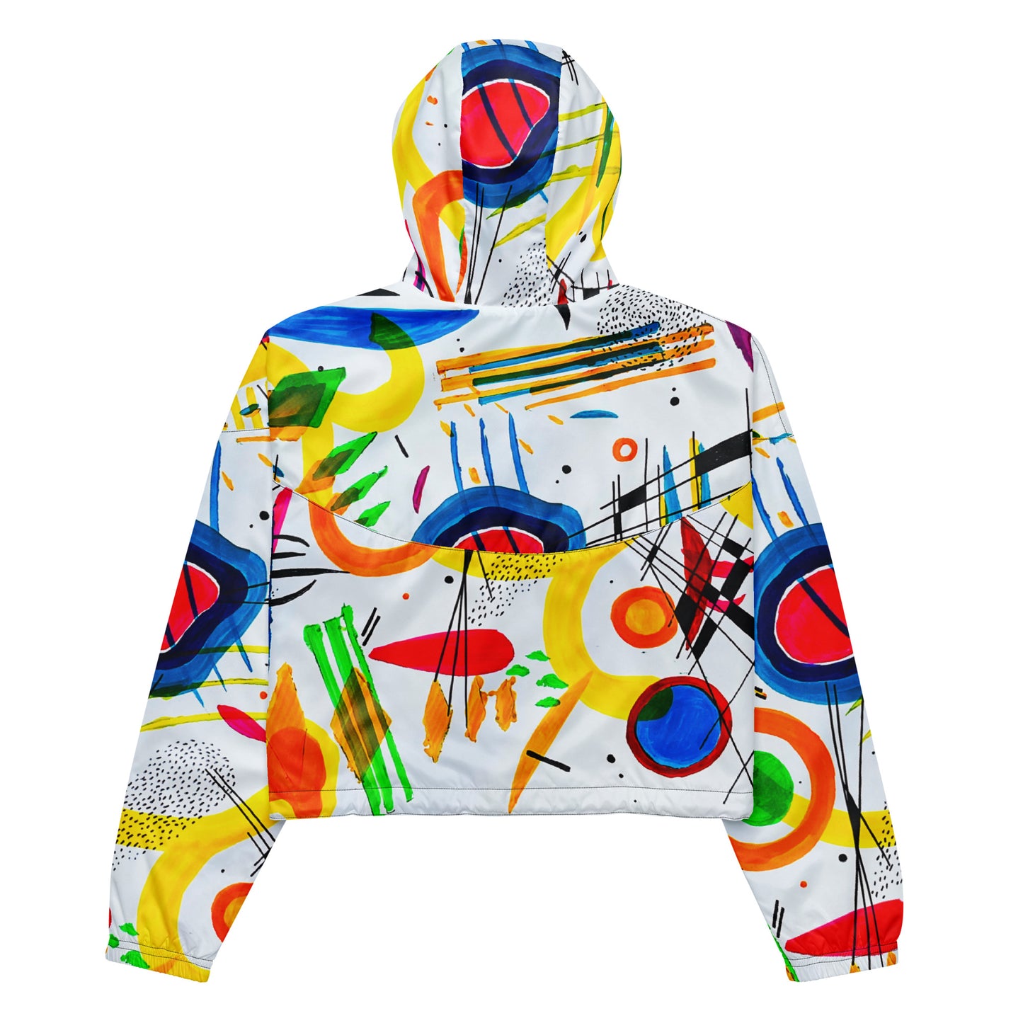 Stellar cropped windbreaker