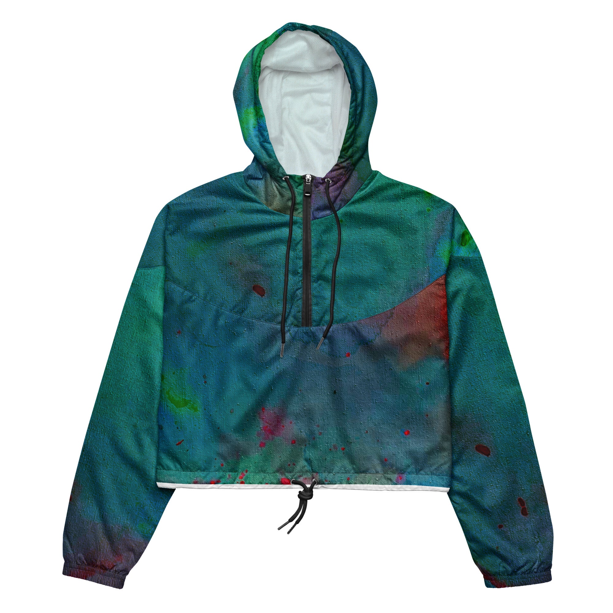 Ink cropped windbreaker