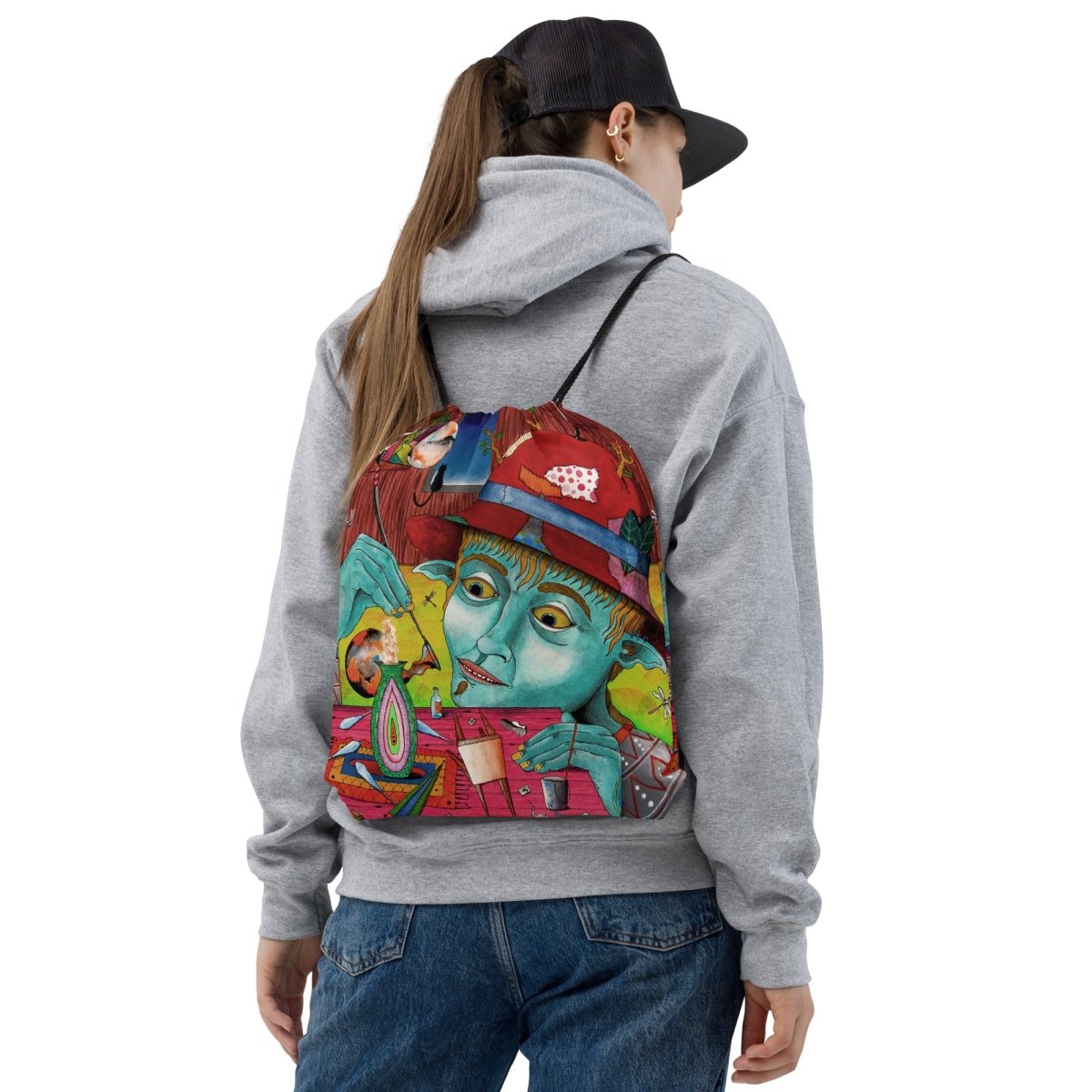 Arki I Drawstring bag - cotovart