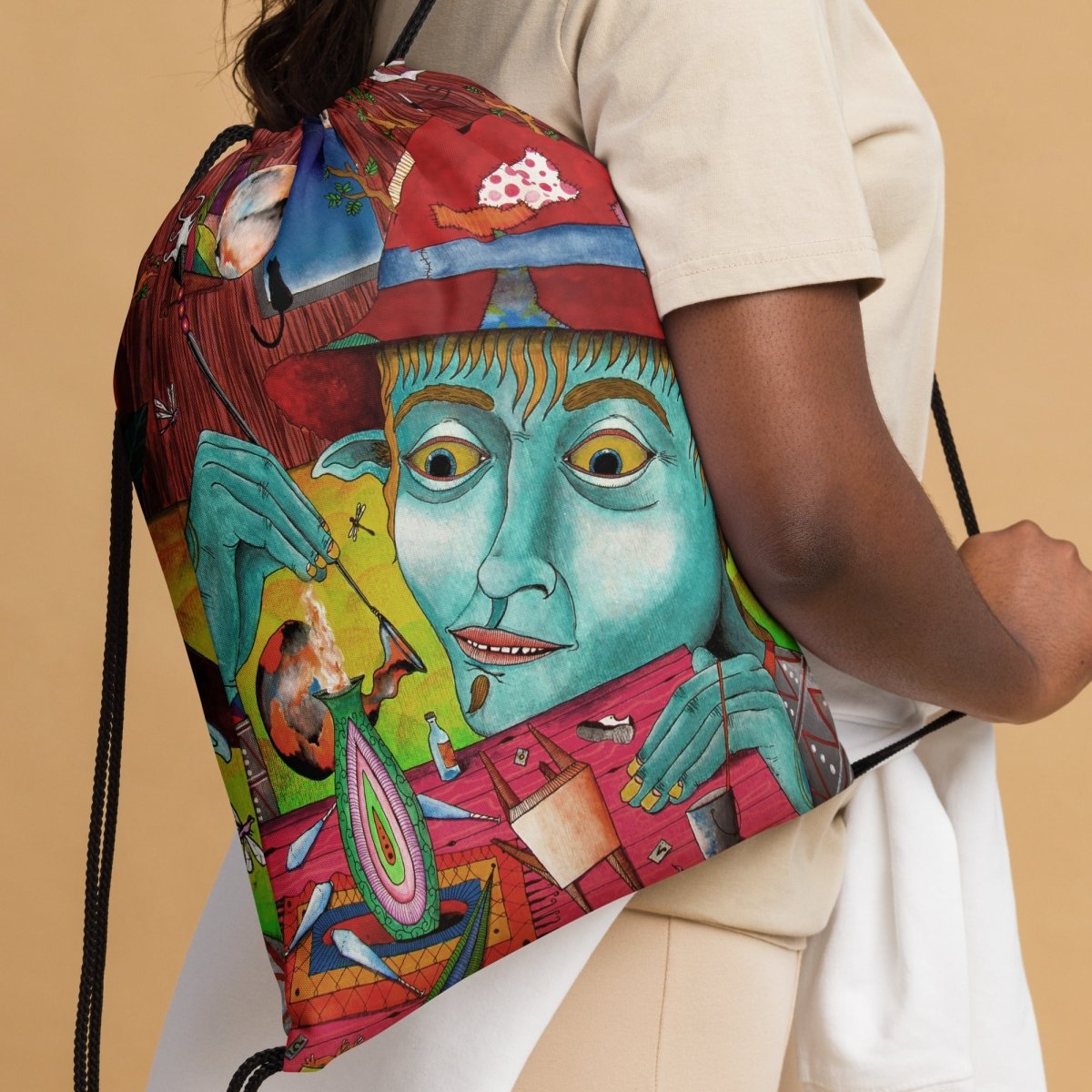 Arki I Drawstring bag - cotovart