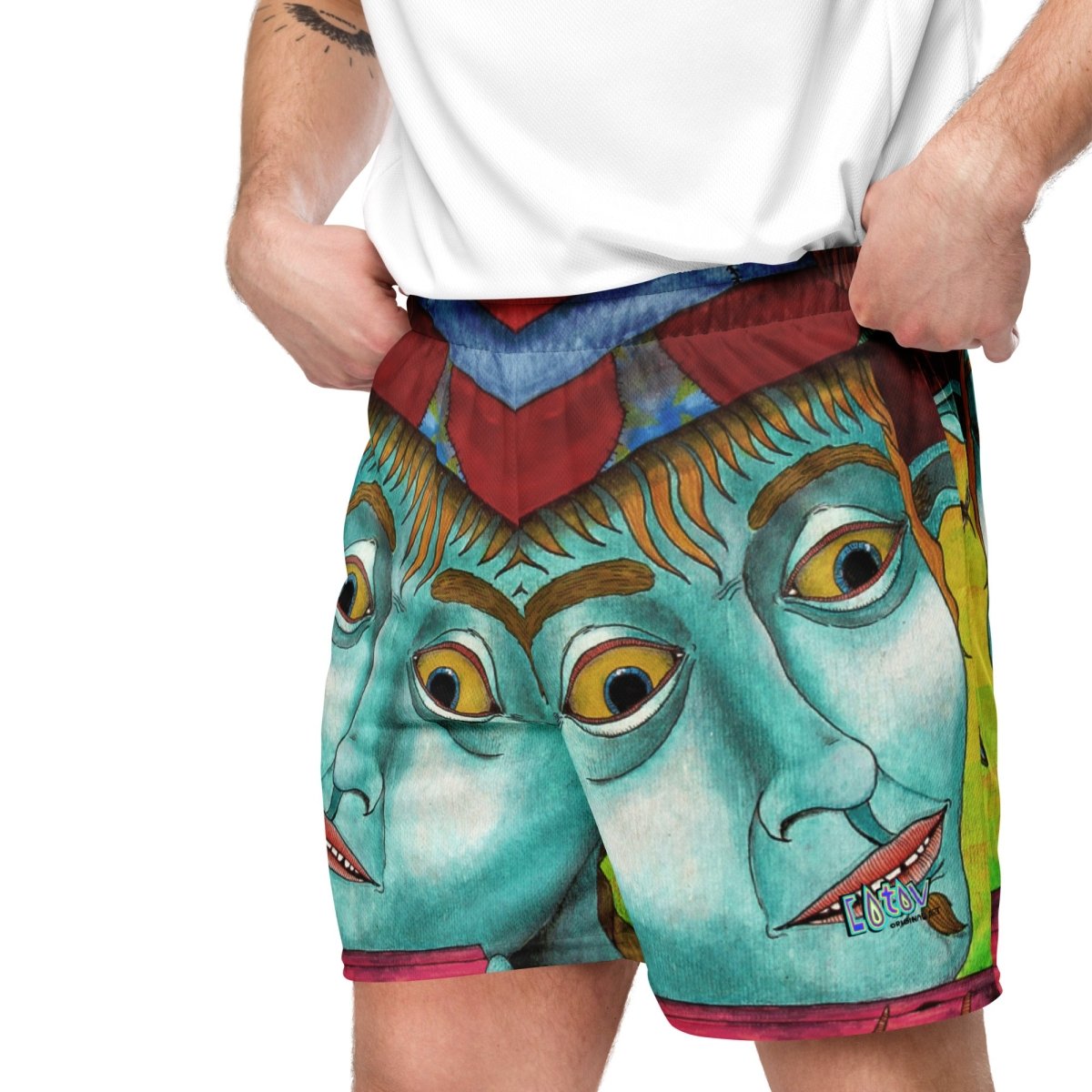 Arki I mesh shorts - cotovart