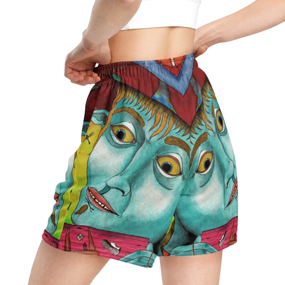 Arki I mesh shorts - cotovart