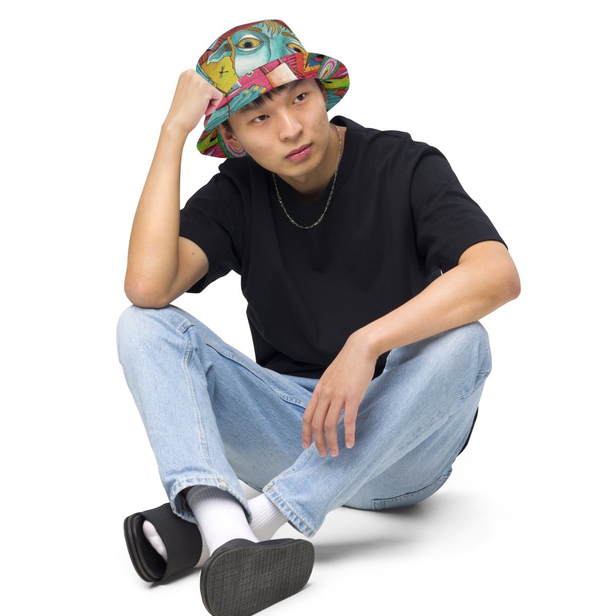 Arki I Reversible bucket hat - cotovart