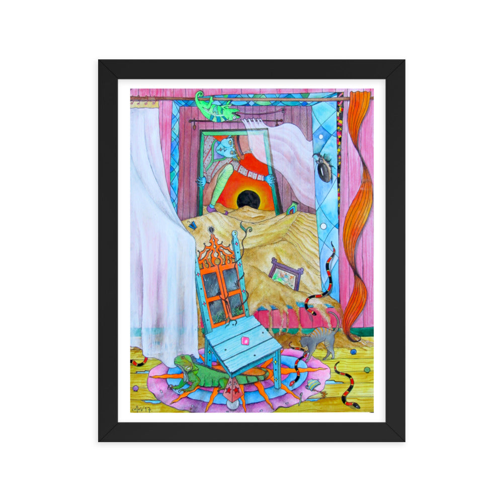 Eclypse Framed poster