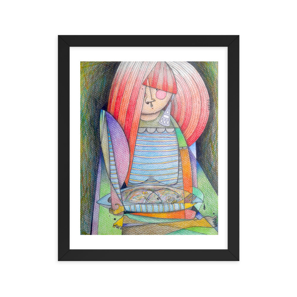 Fishes Framed poster