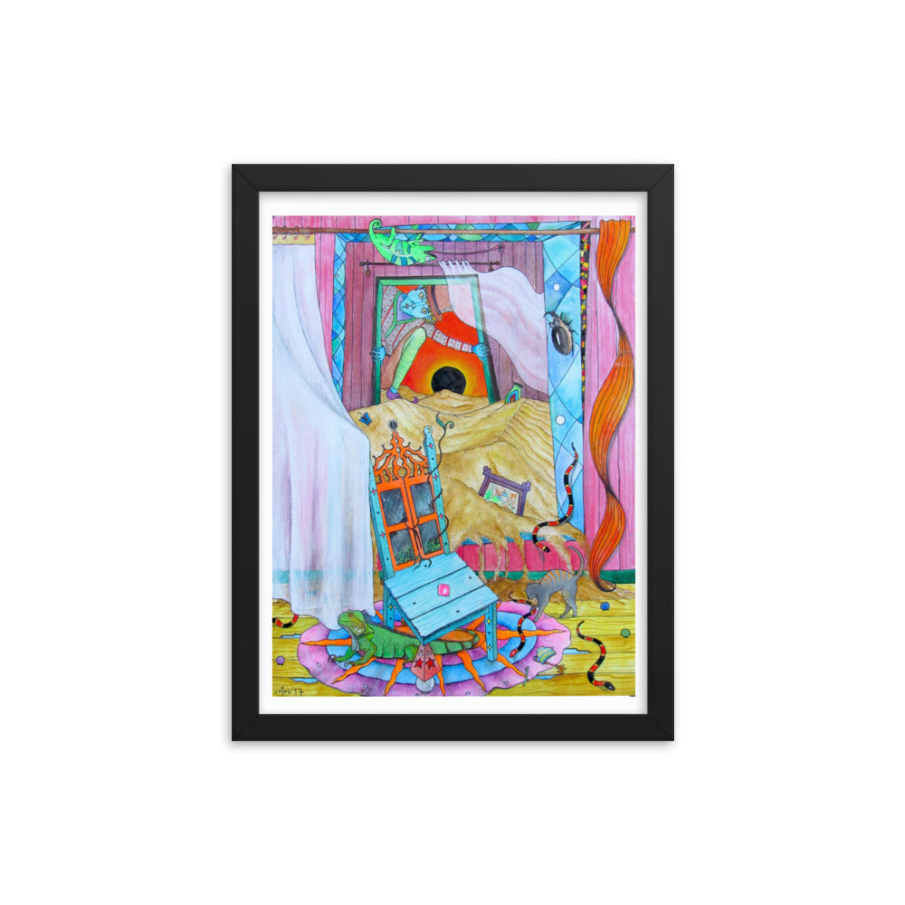 Eclypse Framed poster