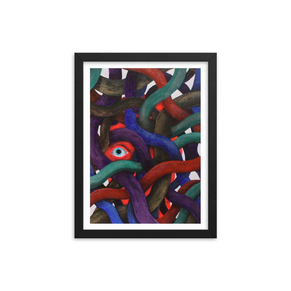 Ocultx Framed poster