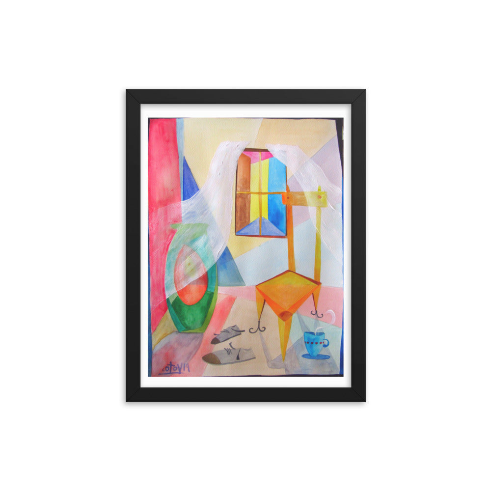 Desaparecer Framed poster