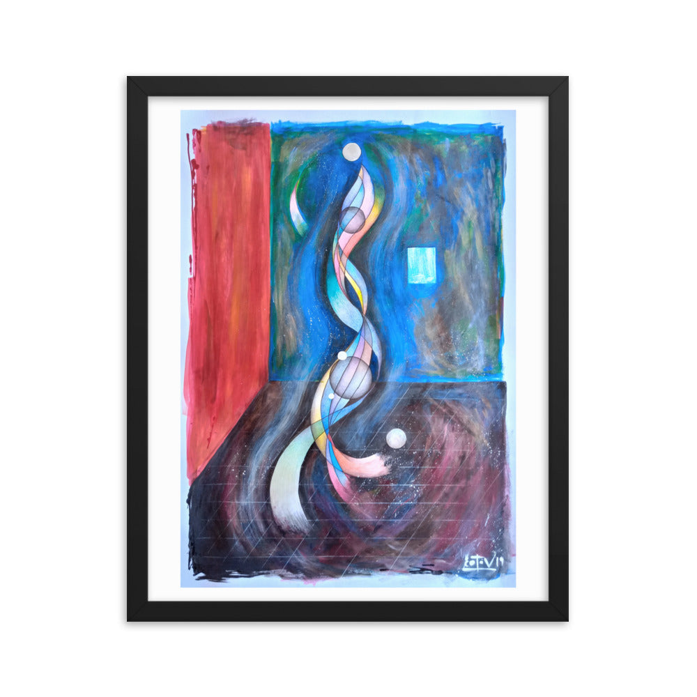 Vacío Framed poster