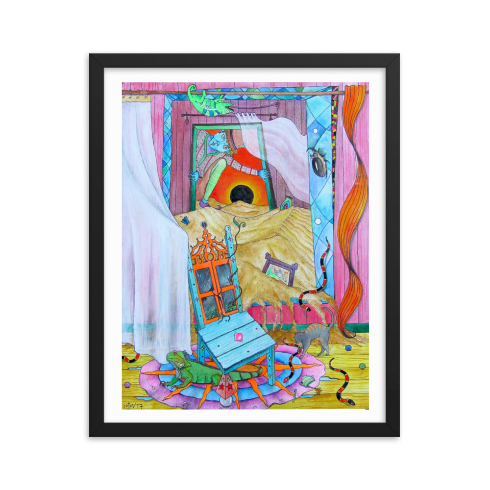 Eclypse Framed poster