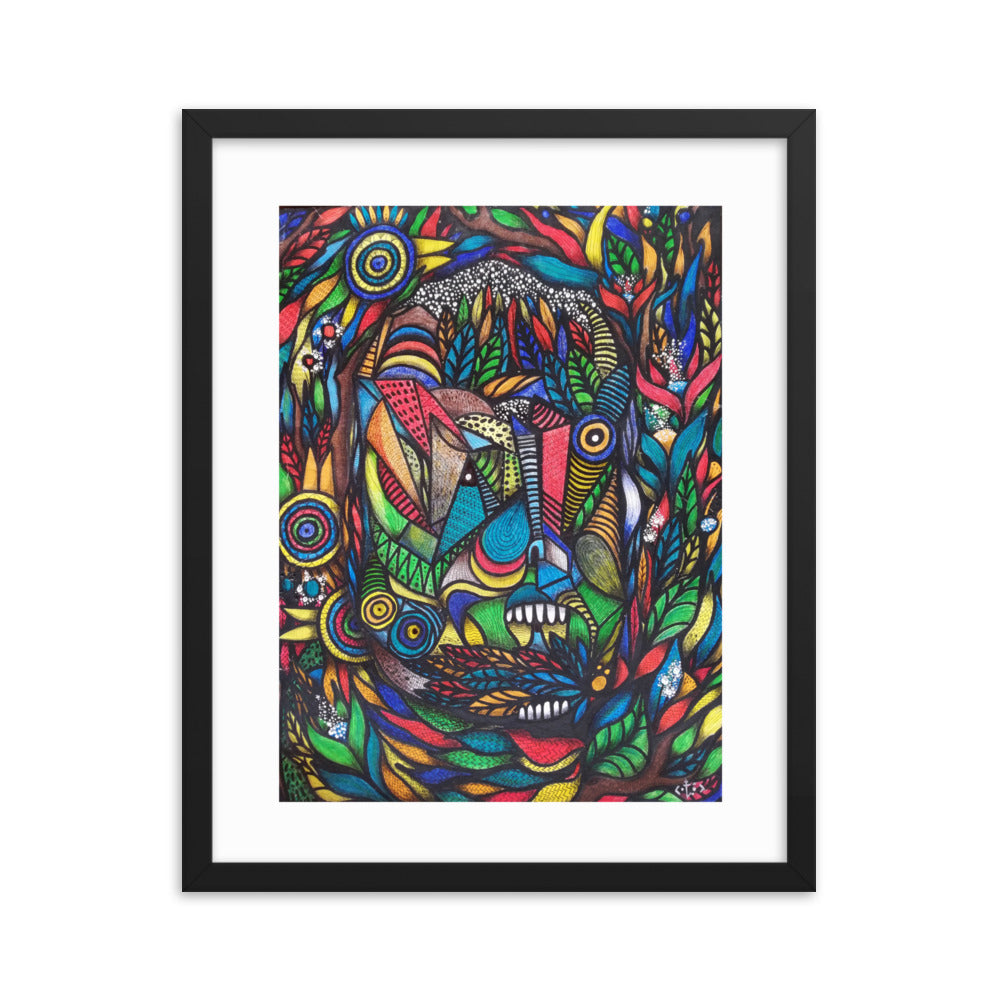 Selvaje Framed poster