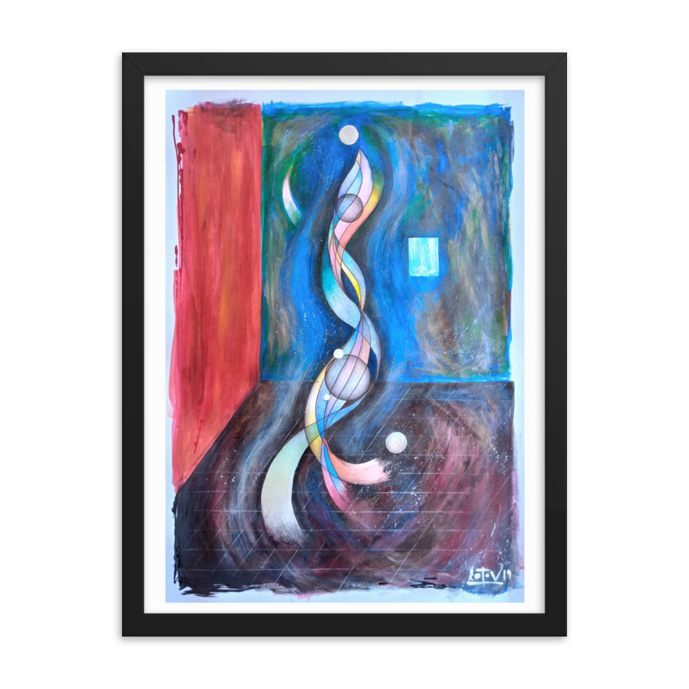 Vacío Framed poster