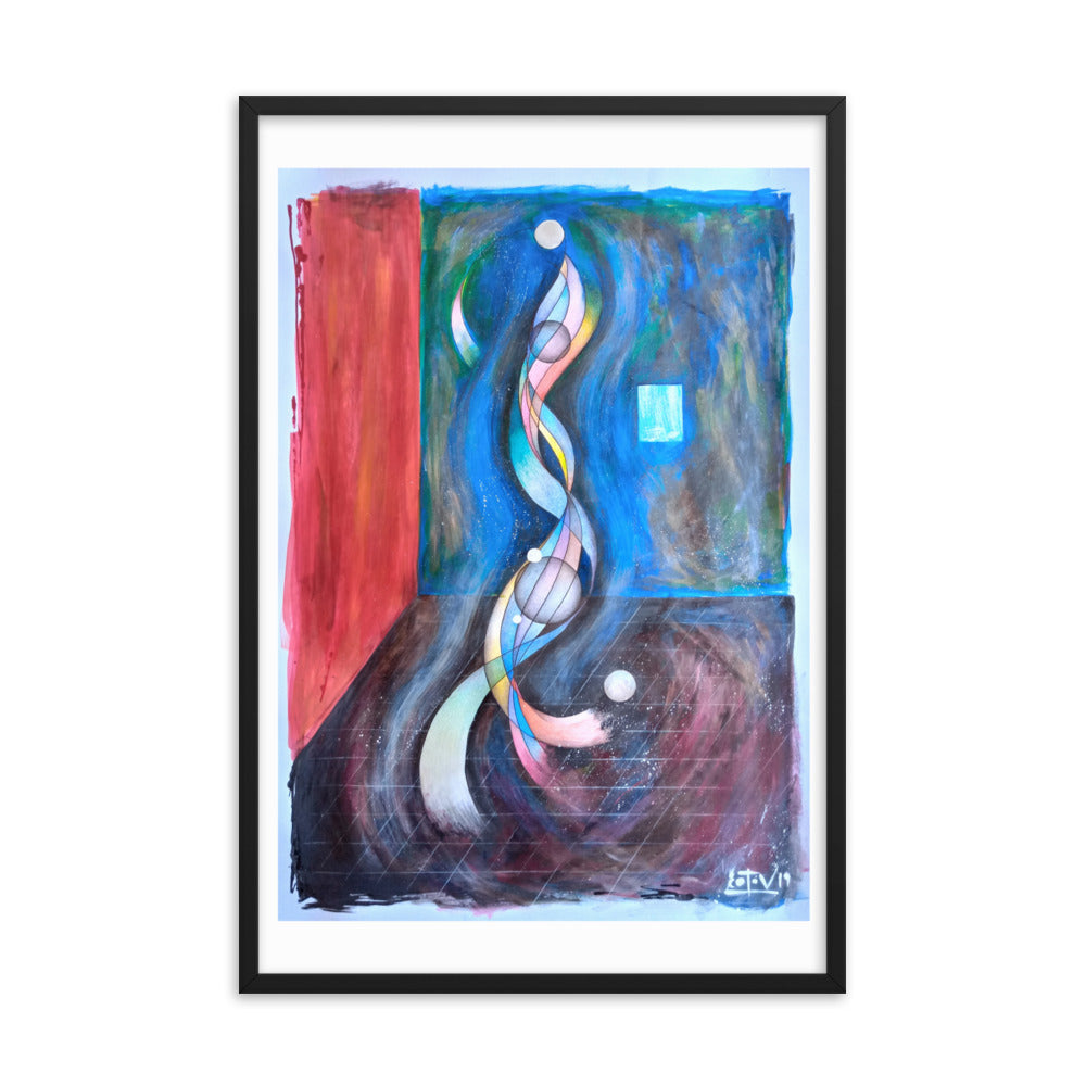 Vacío Framed poster