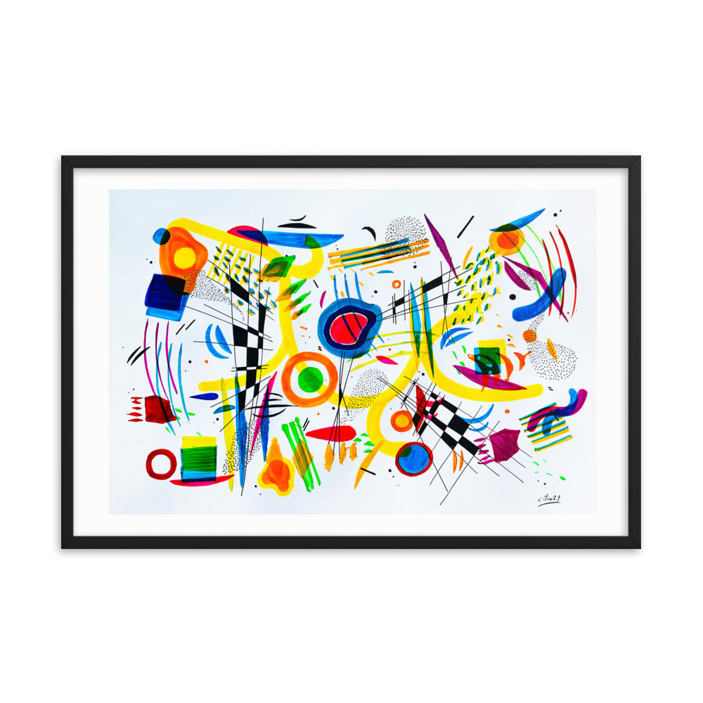 Stellar Framed poster