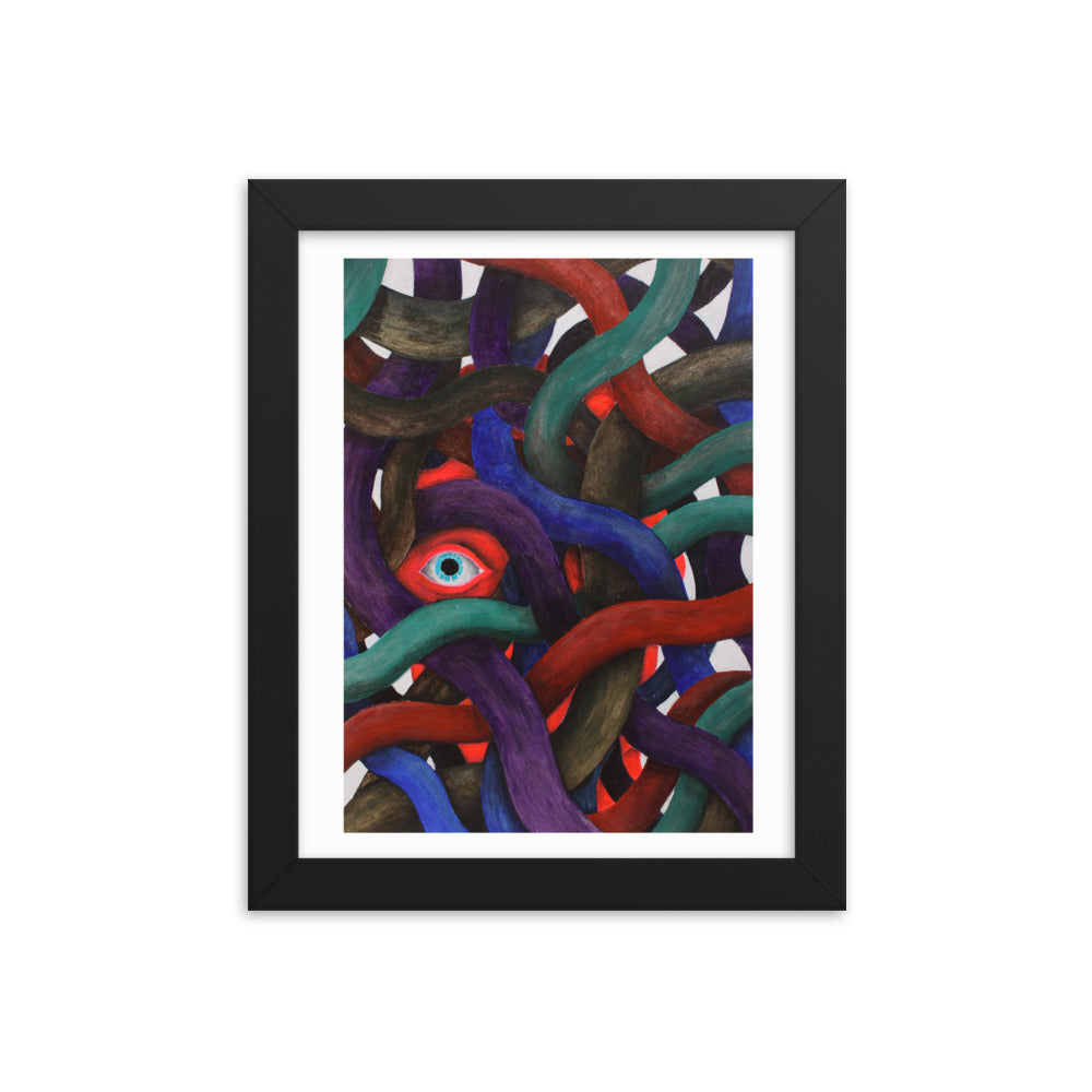 Ocultx Framed poster