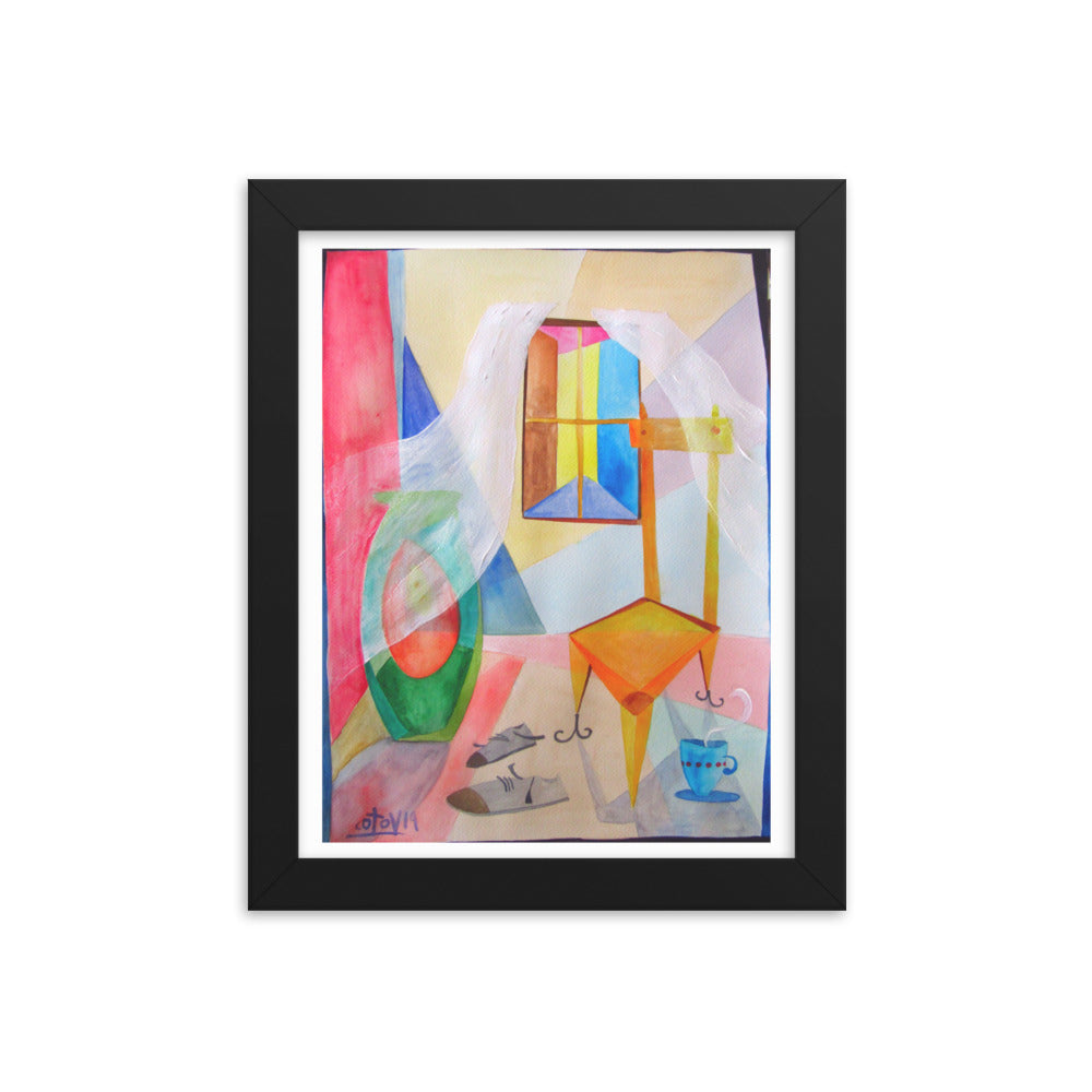 Desaparecer Framed poster