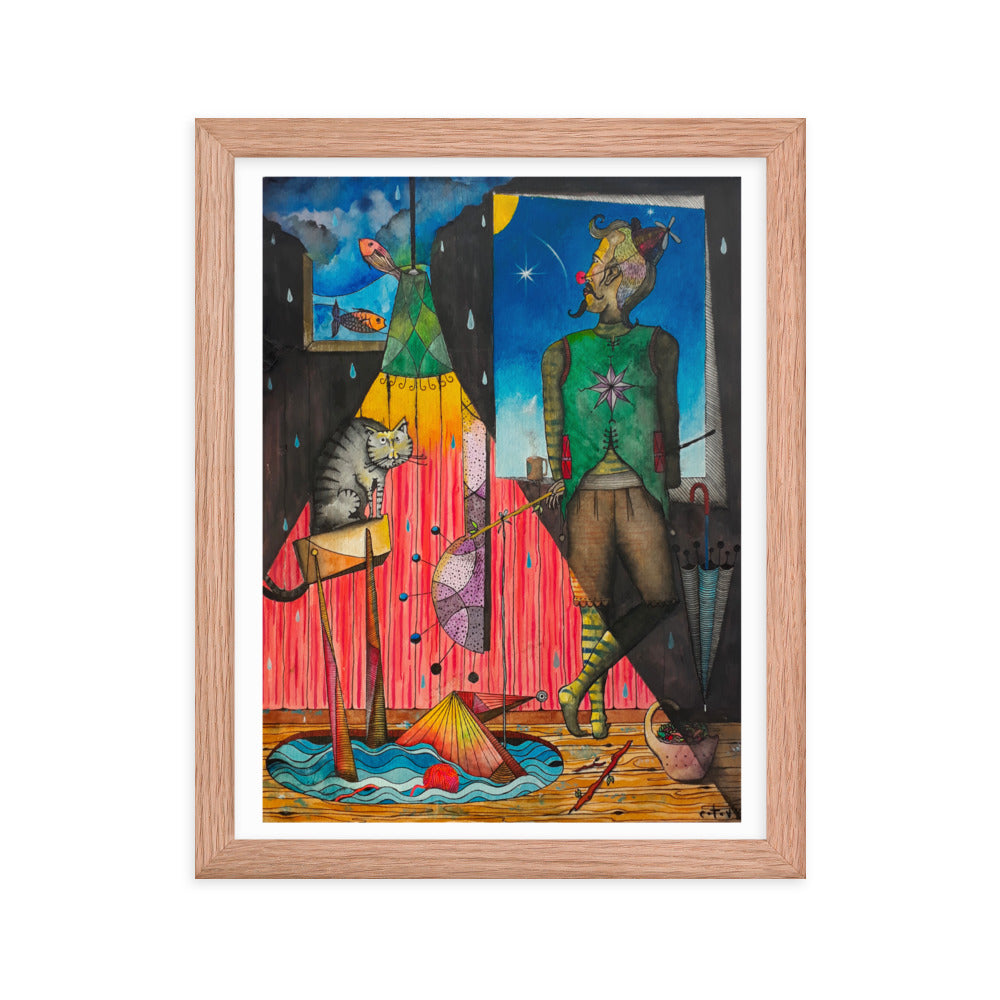 The Wait Framed poster