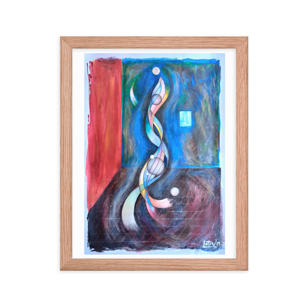 Vacío Framed poster