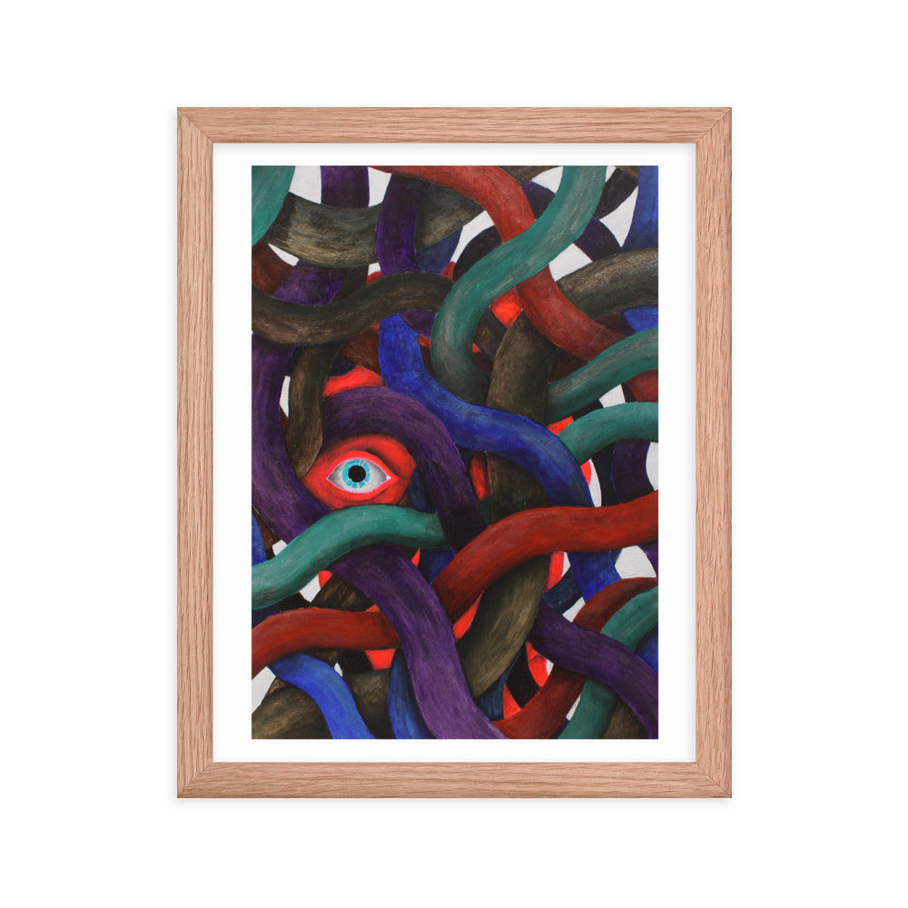 Ocultx Framed poster