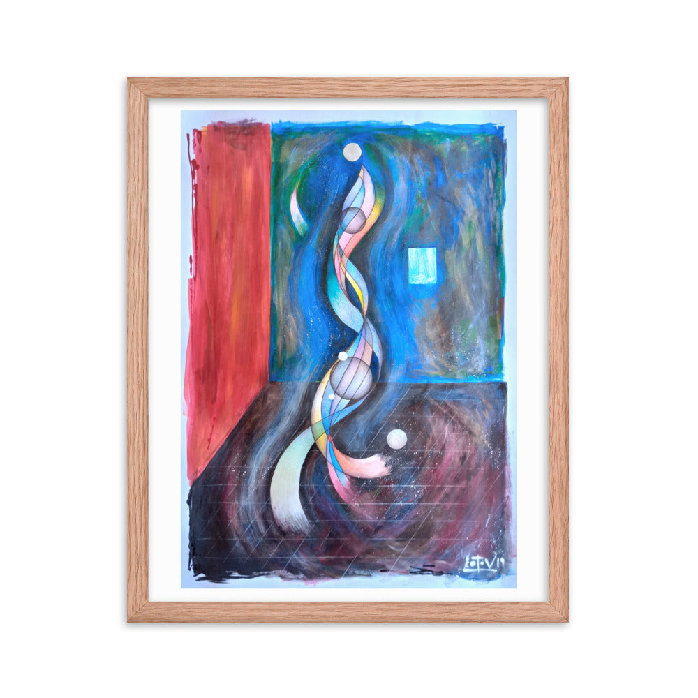 Vacío Framed poster