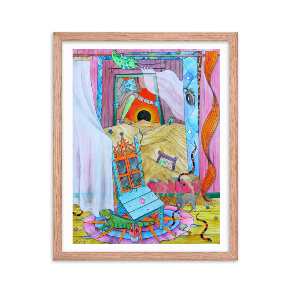 Eclypse Framed poster