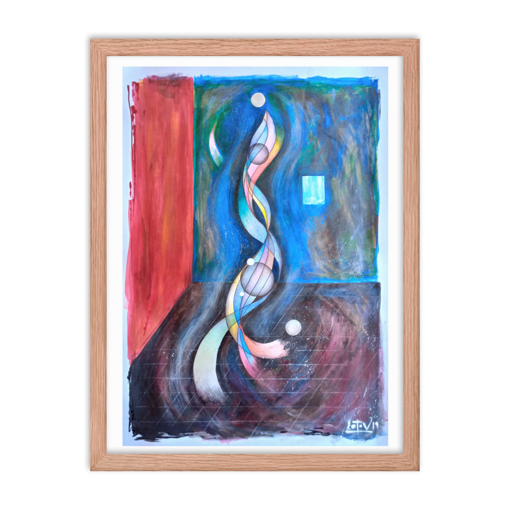 Vacío Framed poster