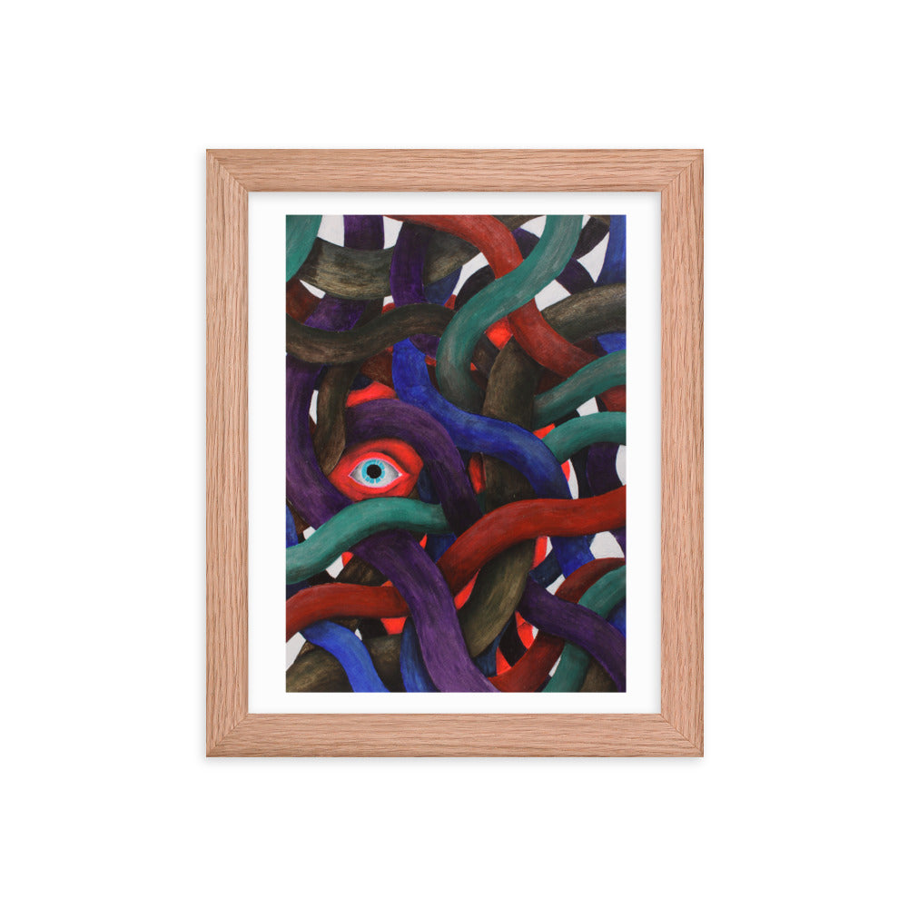 Ocultx Framed poster