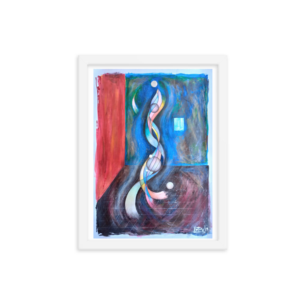 Vacío Framed poster