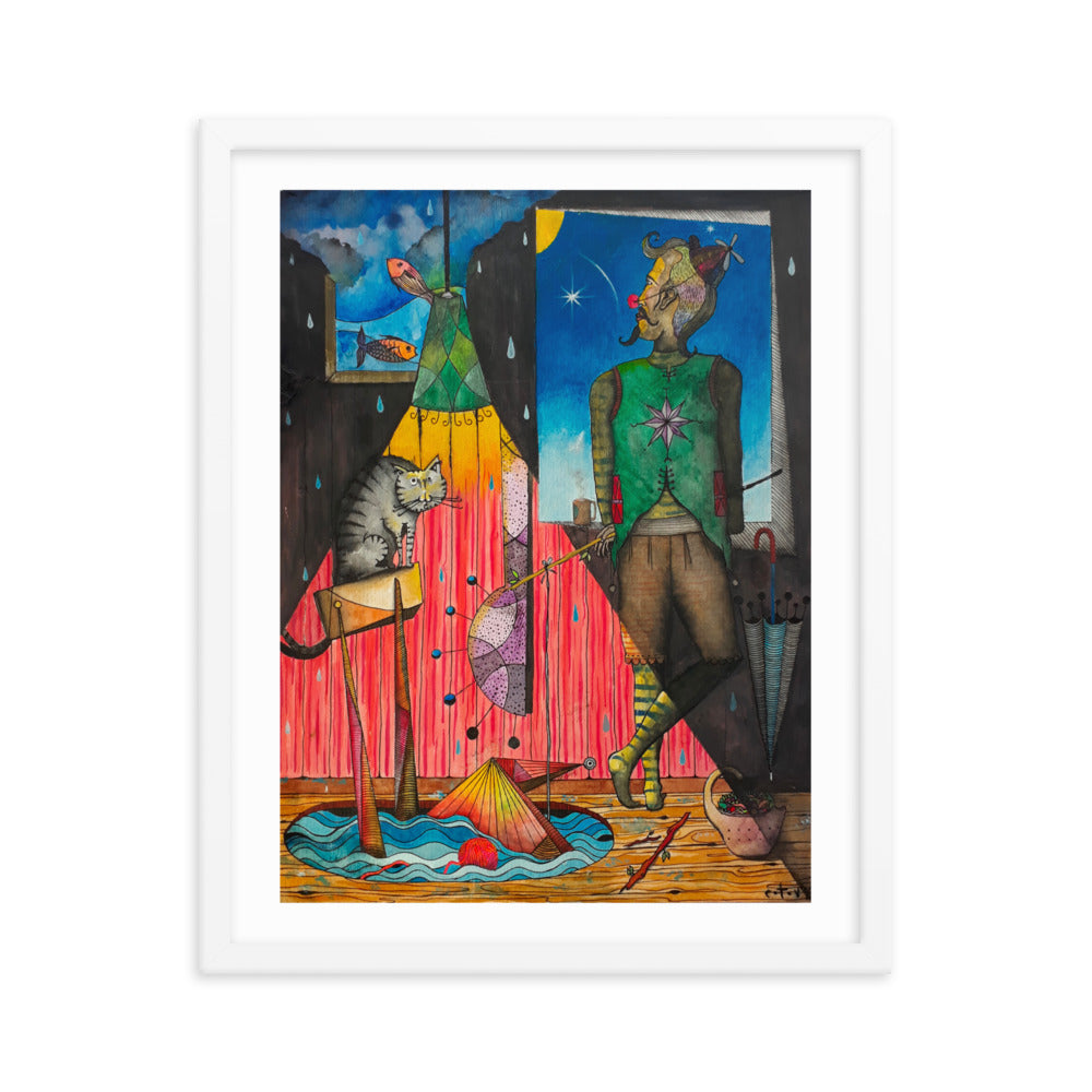 The Wait Framed poster