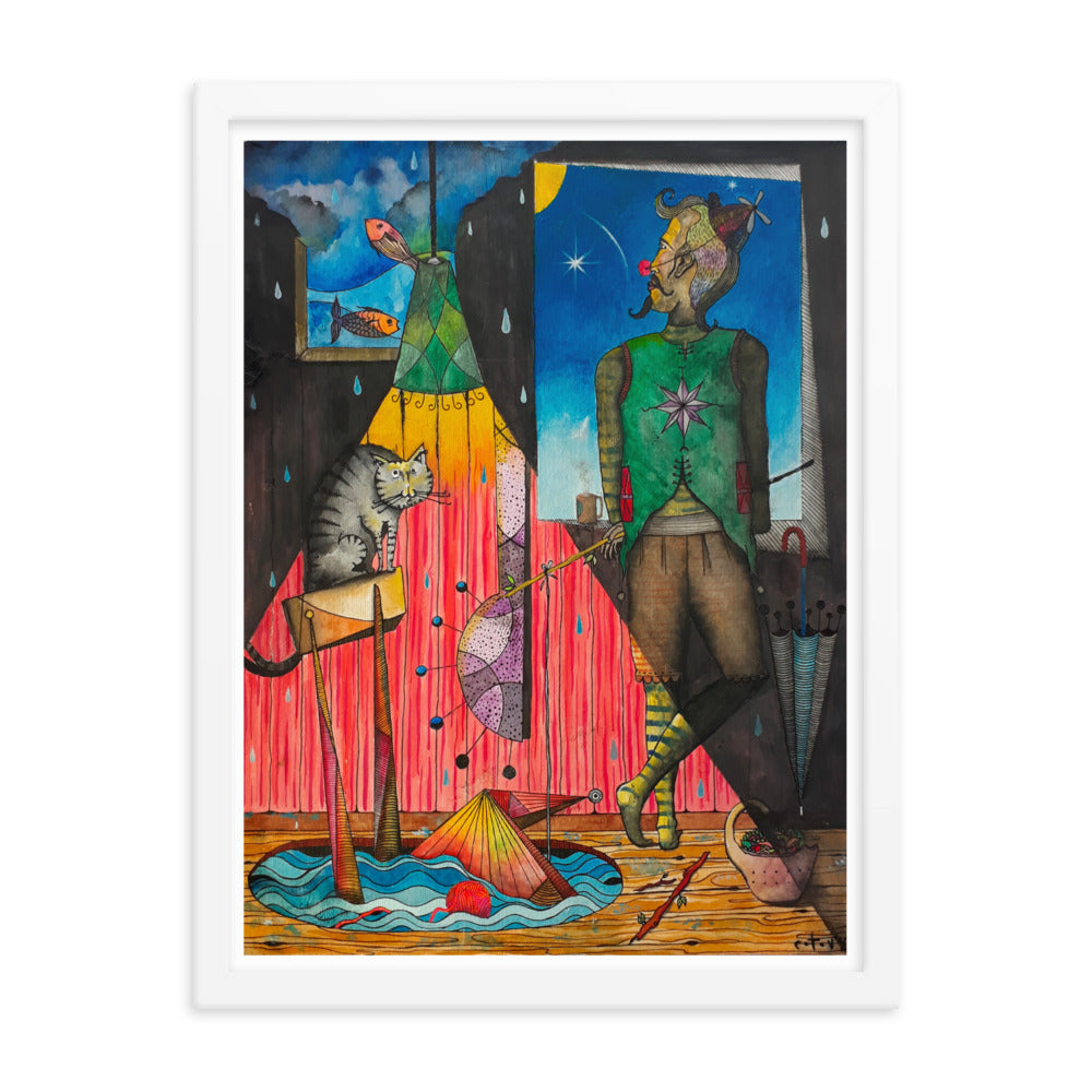 The Wait Framed poster