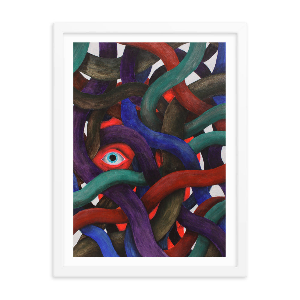 Ocultx Framed poster