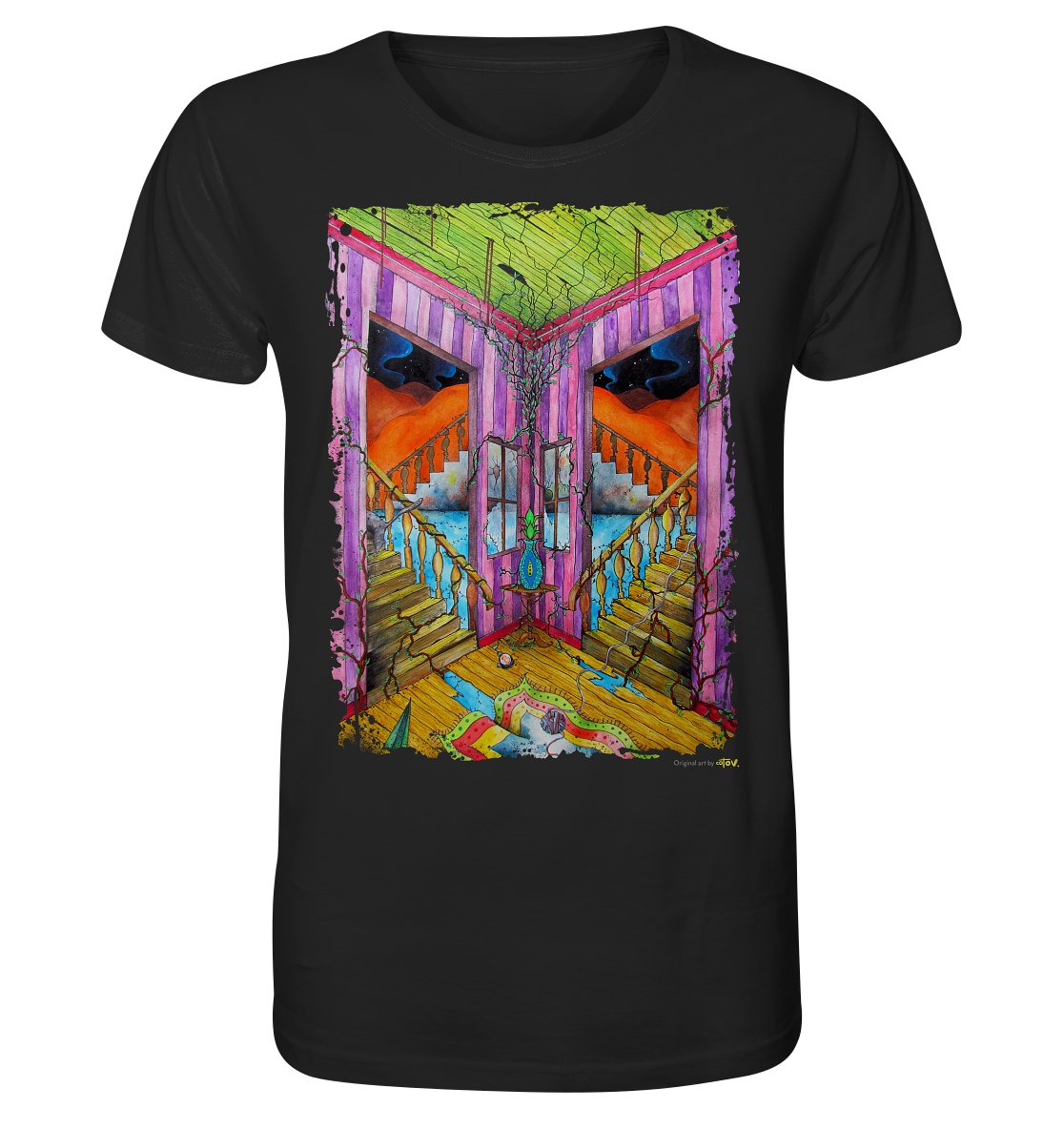 Stairs Organic Shirt