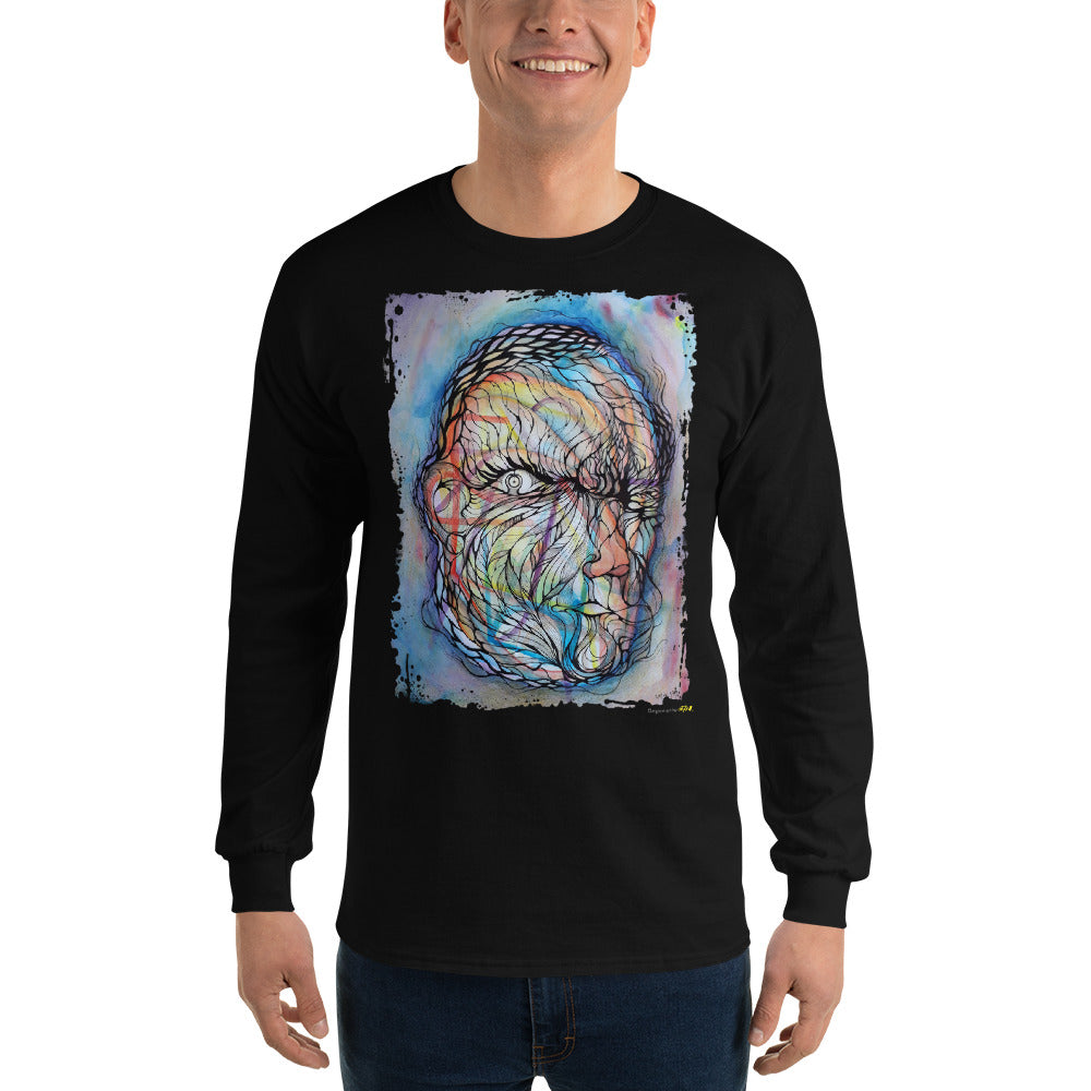 Metal liquid Long Sleeve Shirt