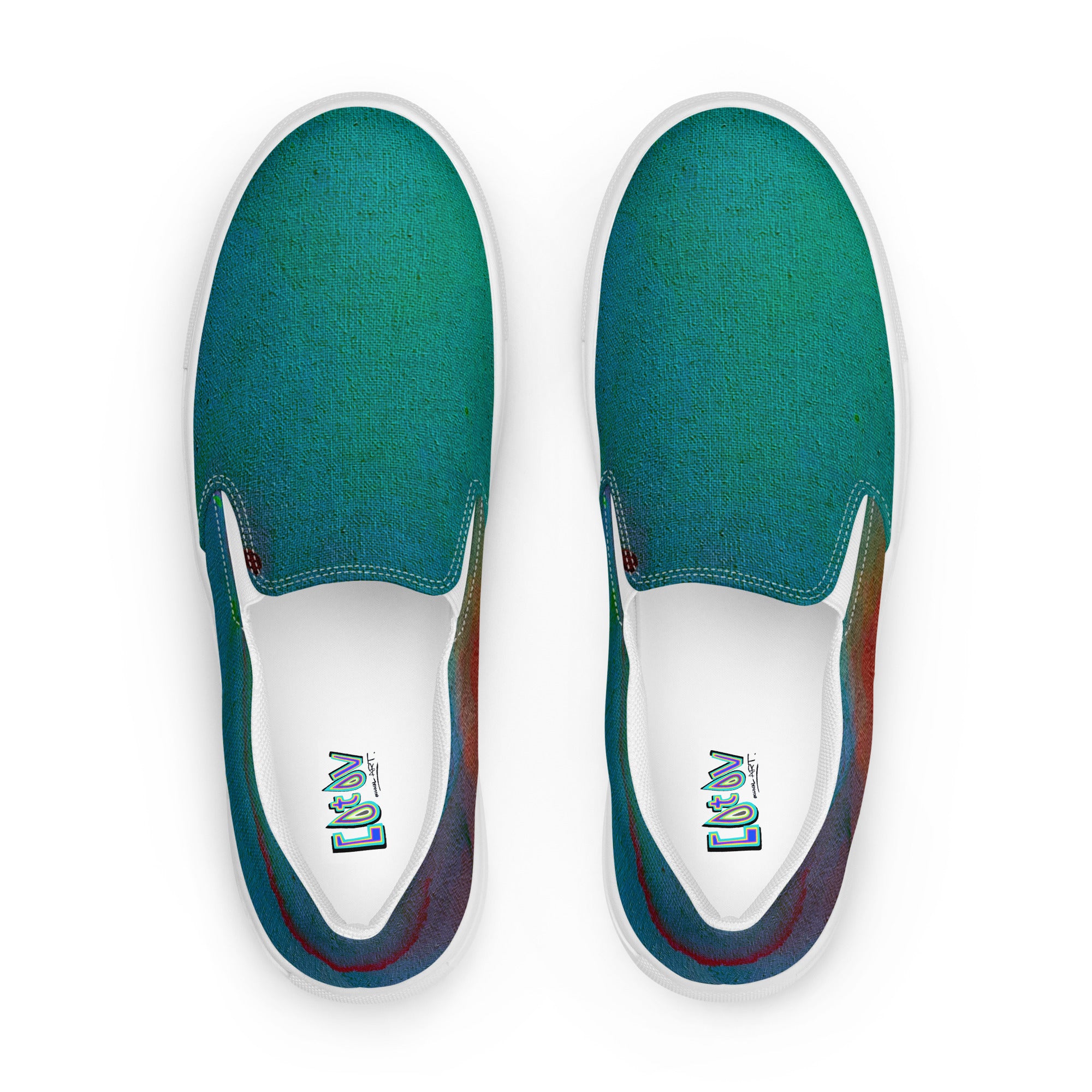 Ink slip-on canvas shoes