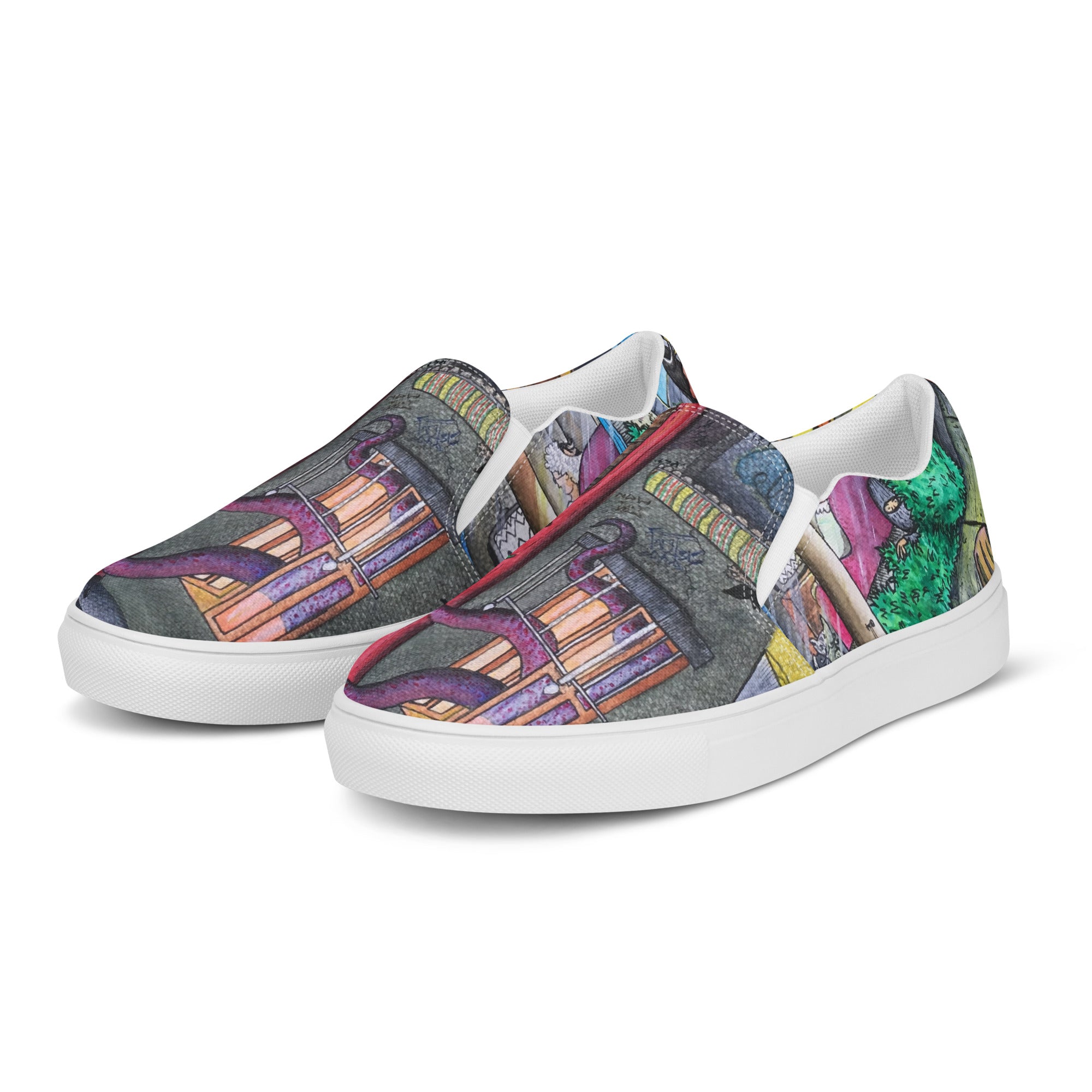 The movie canvas shoes