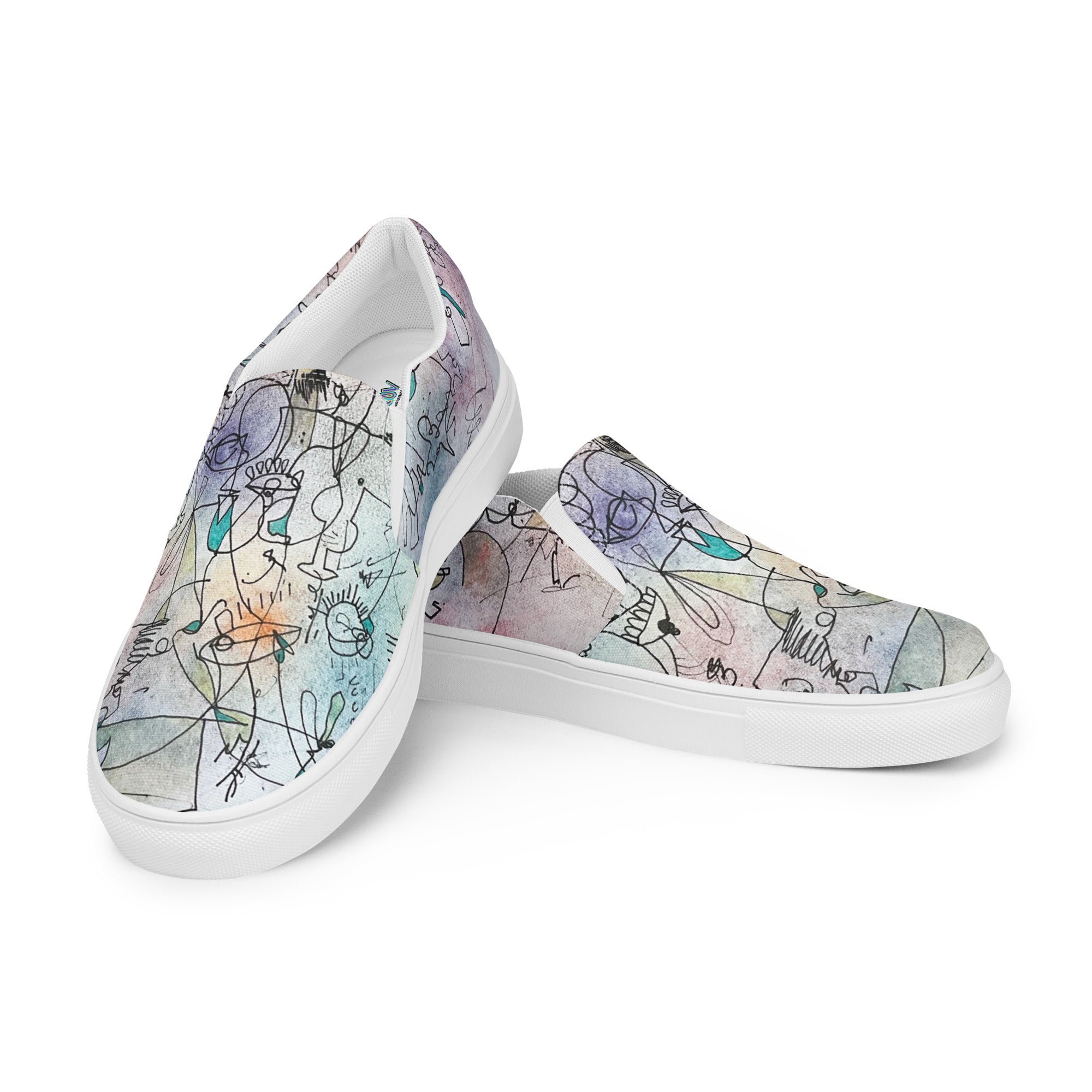 Poeme canvas shoes