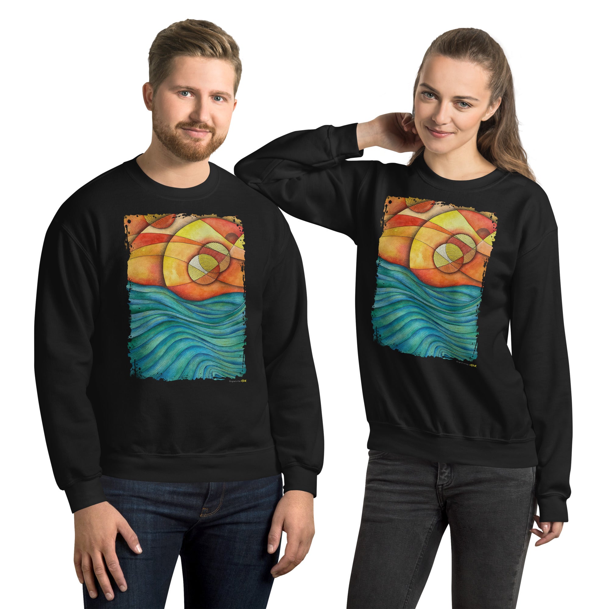 Waves Unisex Sweatshirt