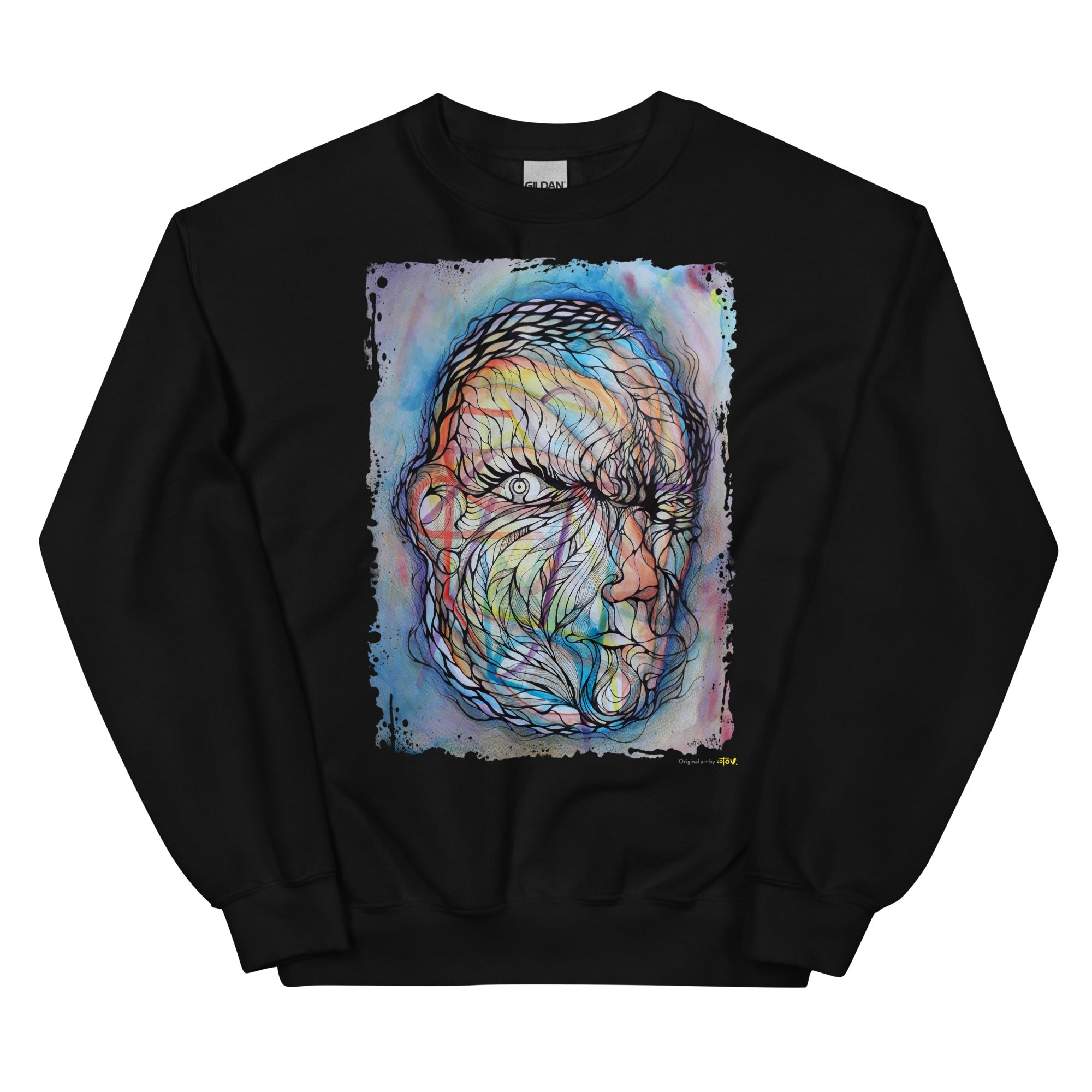 Metal liquid Unisex Sweatshirt