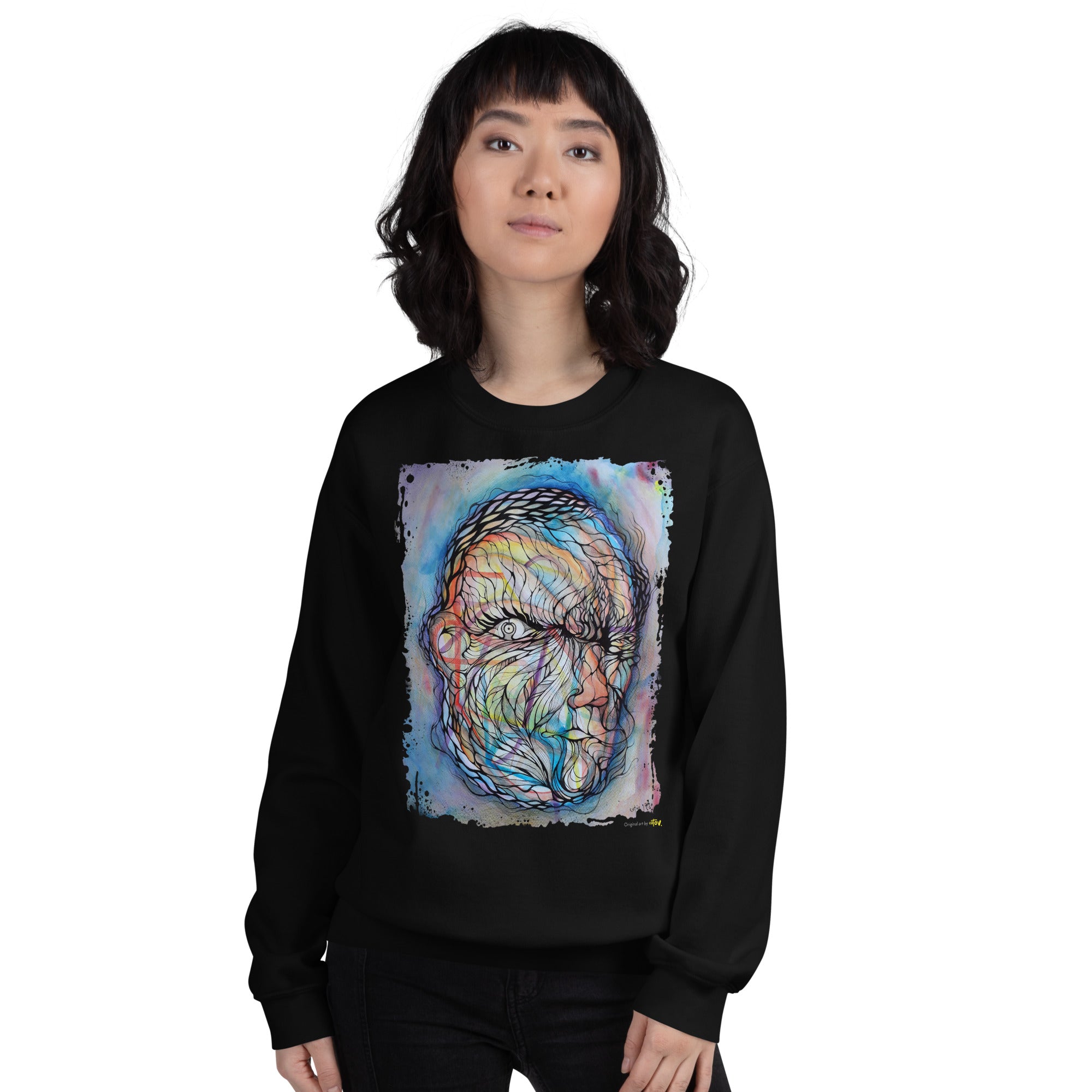 Metal liquid Unisex Sweatshirt