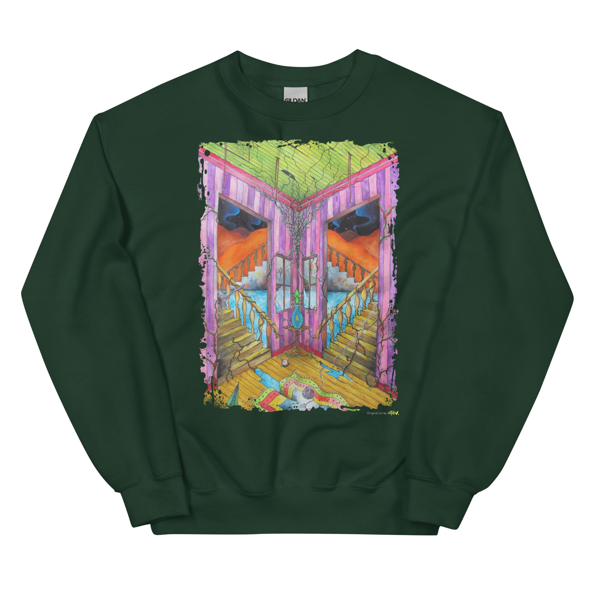 Stairs Unisex Sweatshirt