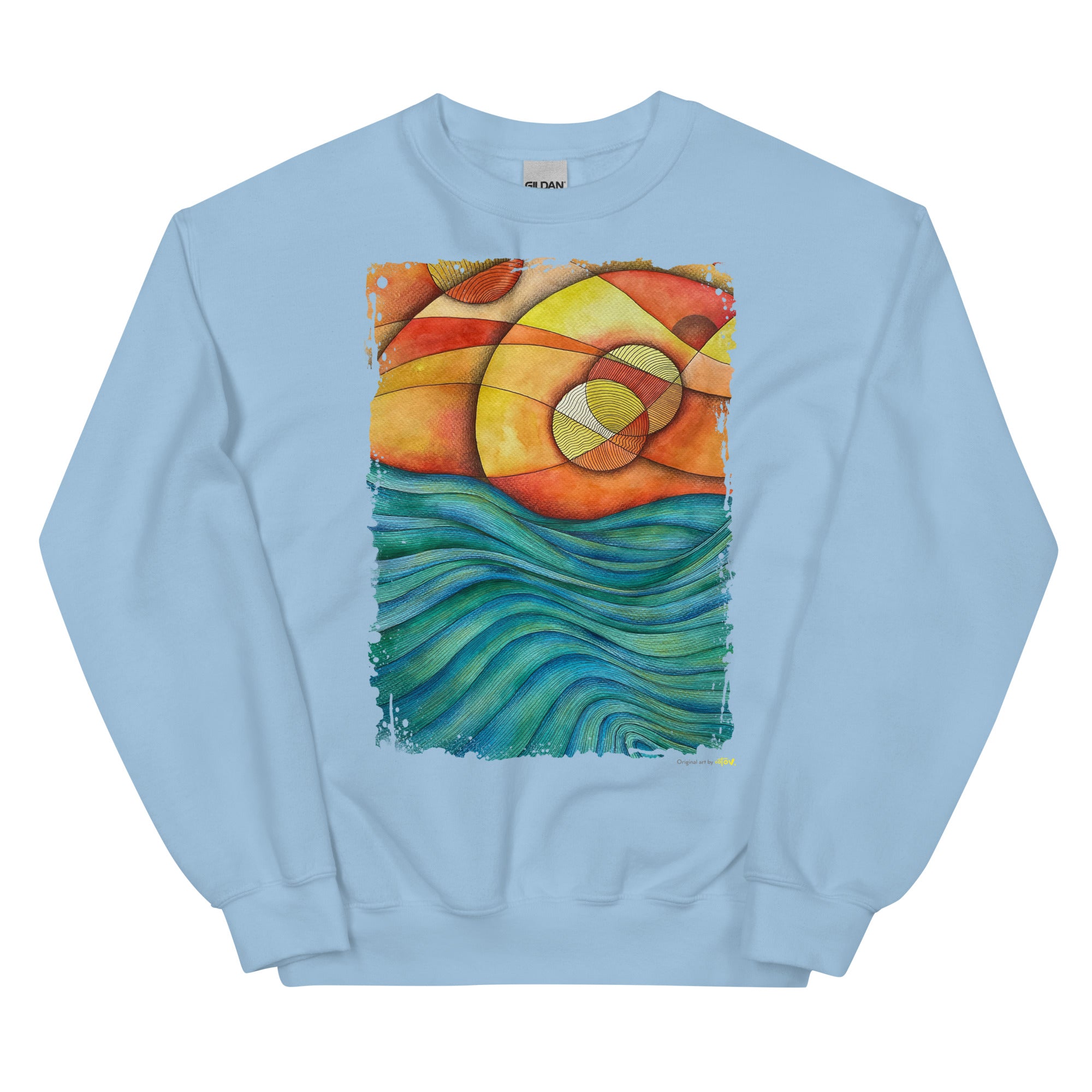 Waves Unisex Sweatshirt