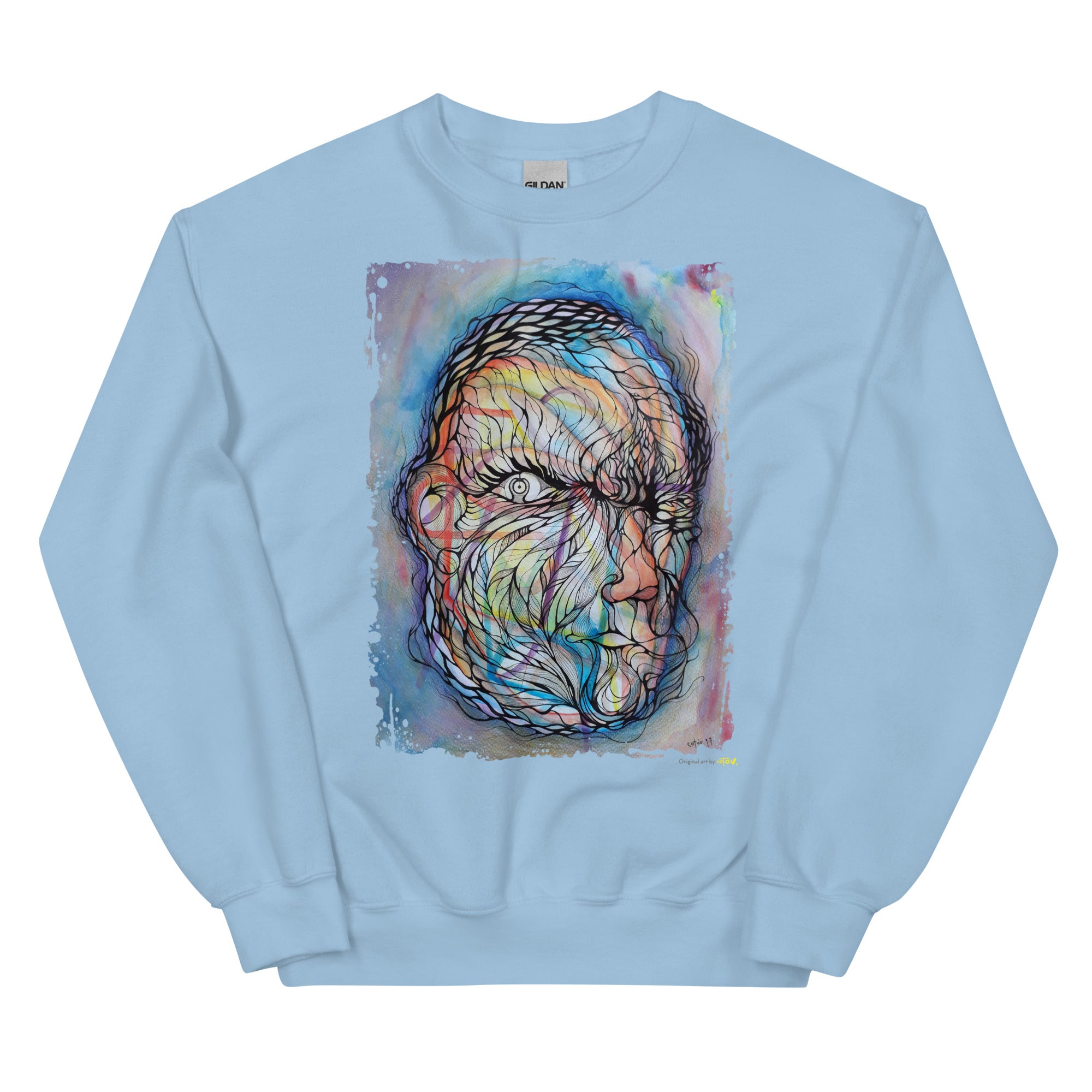 Metal liquid Unisex Sweatshirt