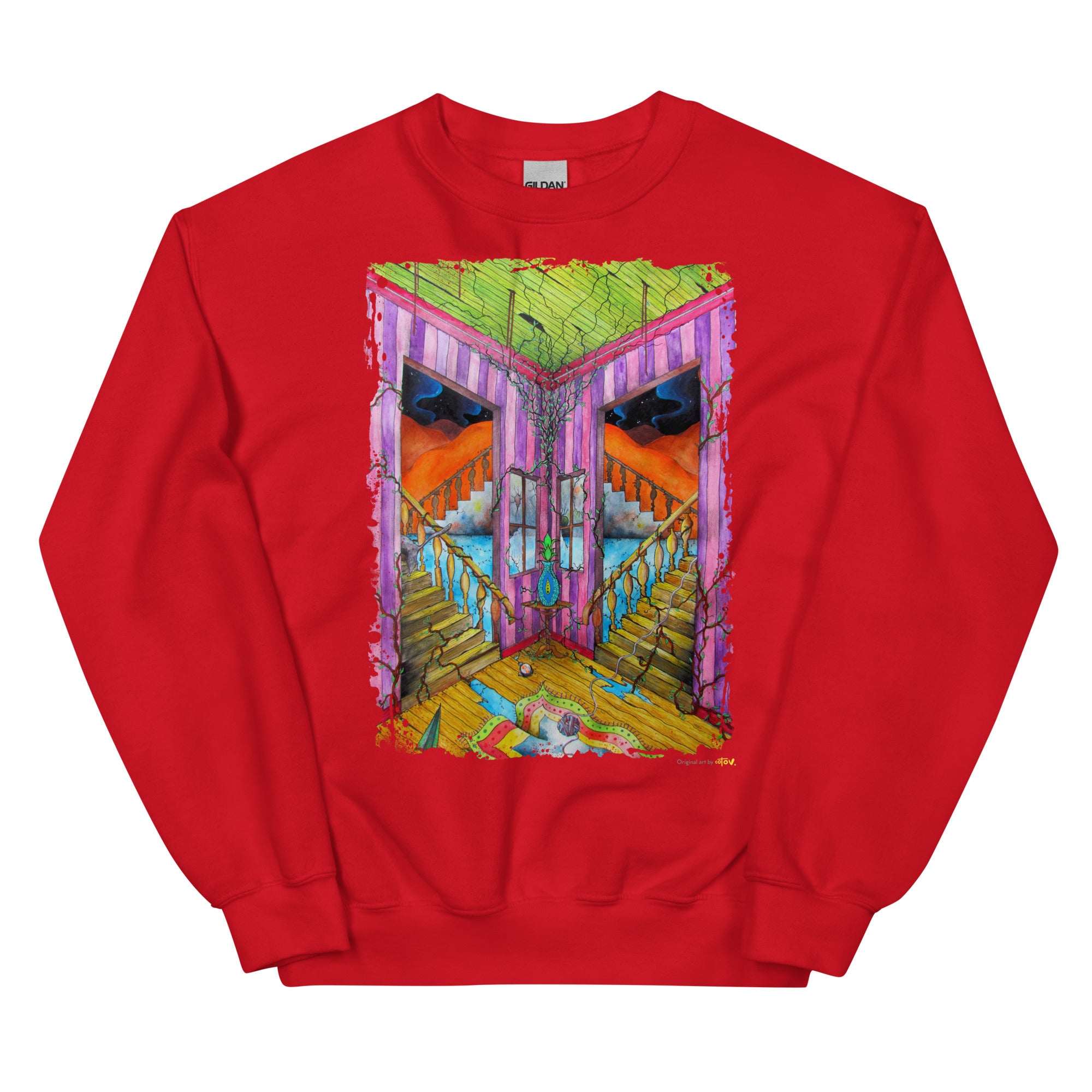 Stairs Unisex Sweatshirt