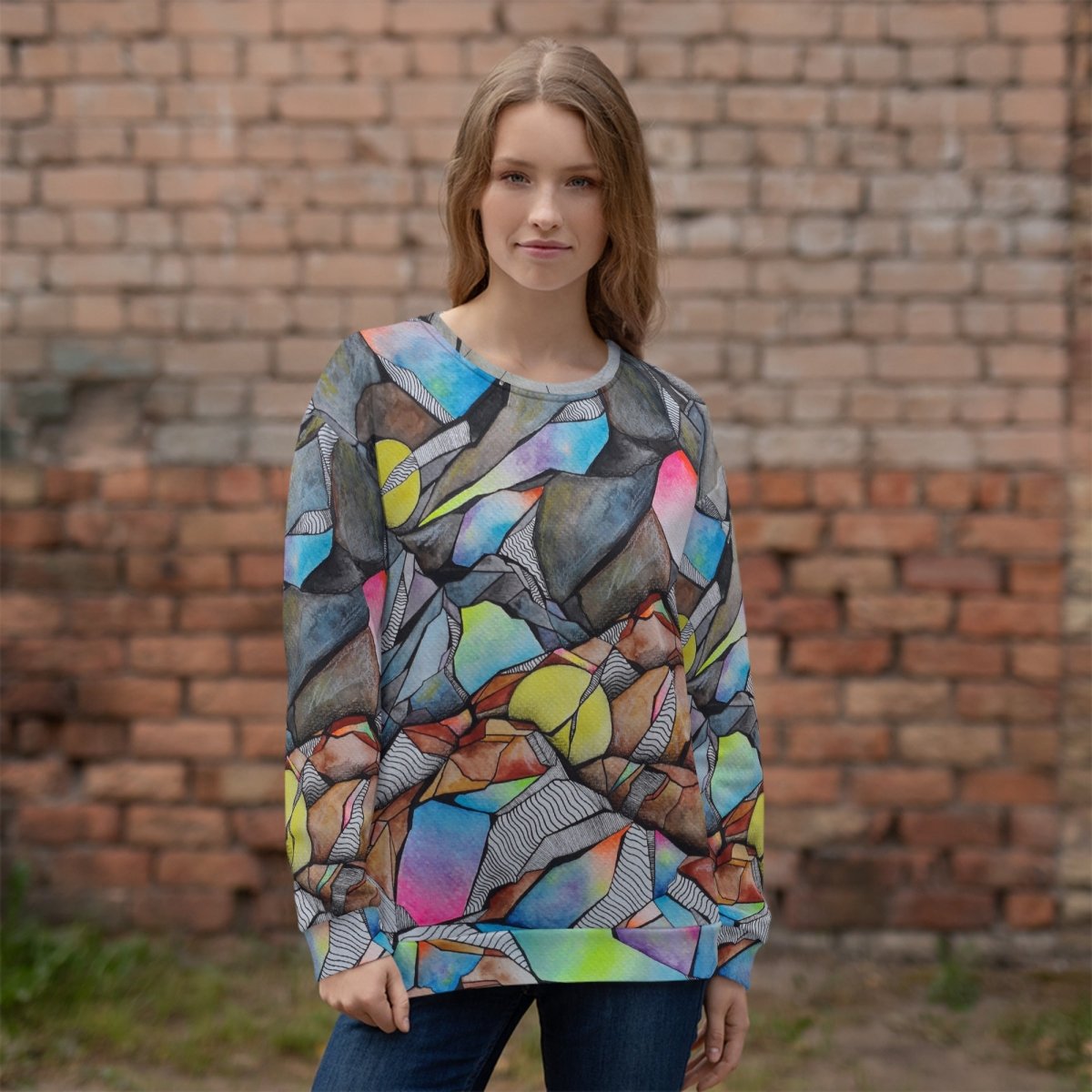 3 moon Sweatshirt - cotovart