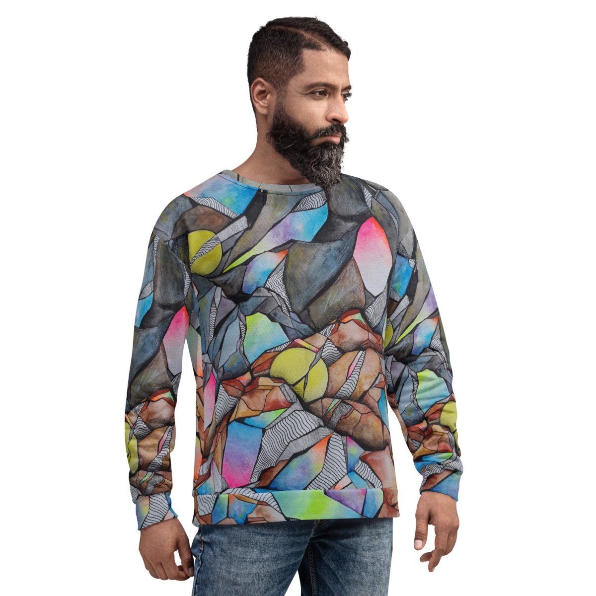 3 moon Sweatshirt - cotovart