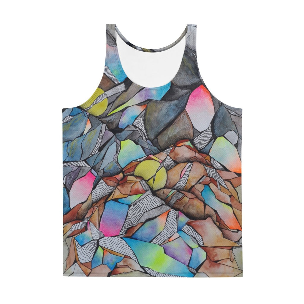 3 moon Tank Top - cotovart