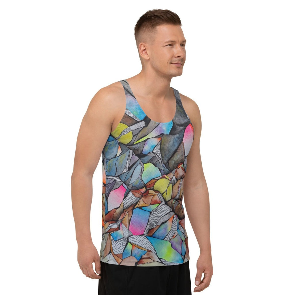 3 moon Tank Top - cotovart