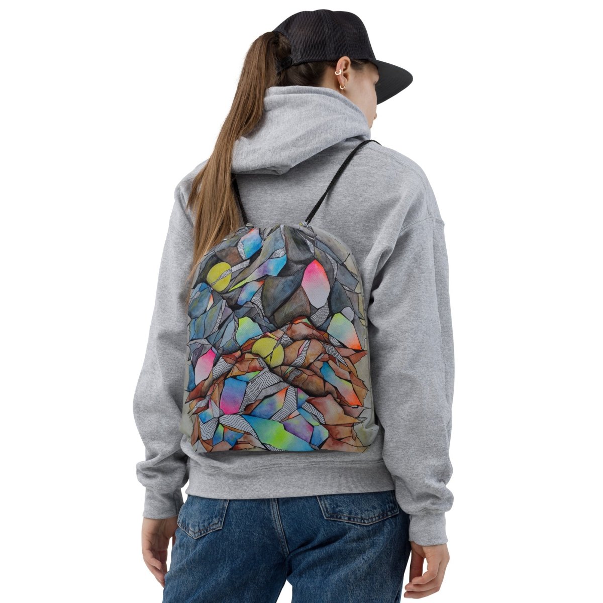 3moon Drawstring bag - cotovart