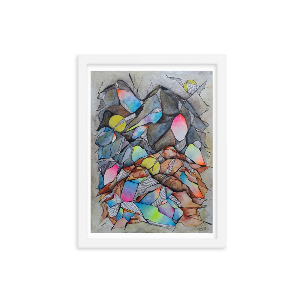 3moon Framed poster - cotovart